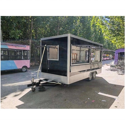 Aanpasbare foodtrailer met badkamer en koelkast Uw mobiele keuken op wielen