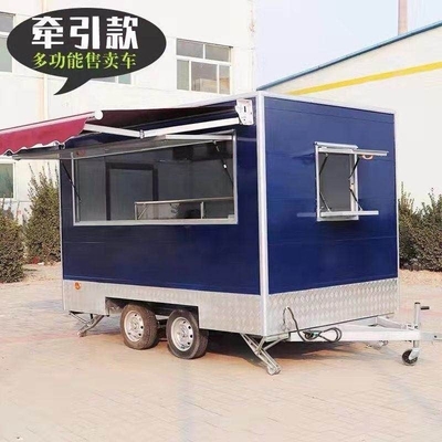 Aanpasbare foodtrailer met badkamer en koelkast Uw mobiele keuken op wielen