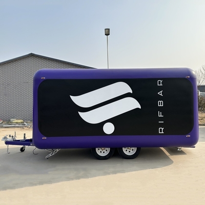 Multifunctionele elektrische mobiele snacktrailer