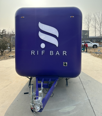 Multifunctionele elektrische mobiele snacktrailer