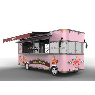 Multifunktioneel en handig 220v outdoor elektrische voedseltruck met veelzijdig ontwerp
