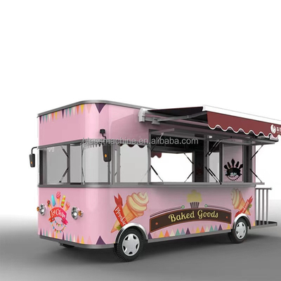 Multifunktioneel en handig 220v outdoor elektrische voedseltruck met veelzijdig ontwerp