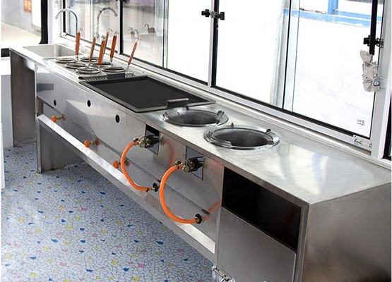 Multifunktioneel en handig 220v outdoor elektrische voedseltruck met veelzijdig ontwerp