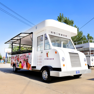 Fastfood Productie Bakkerij Elektriciteit Voedsel Truck Machinery Functie Display Goods