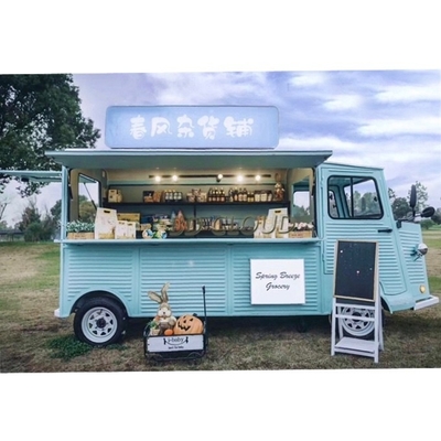 Fastfood Productie Bakkerij Elektriciteit Voedsel Truck Machinery Functie Display Goods