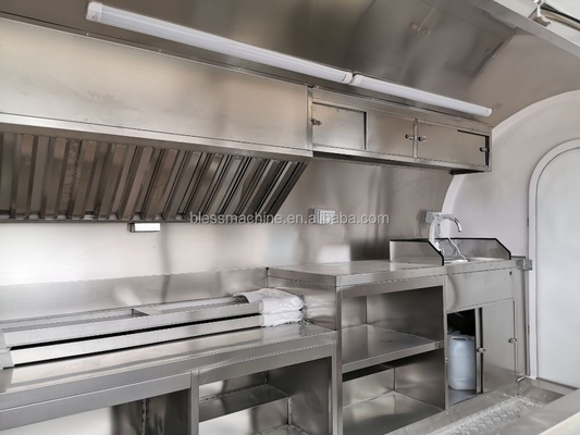 Fastfood Productie Bakkerij Elektriciteit Voedsel Truck Machinery Functie Display Goods