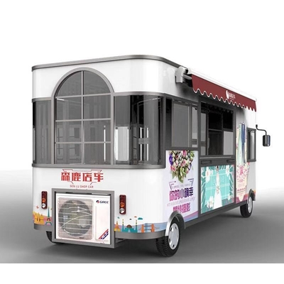 220V elektrische straatvoedseltruck met aanpasbaar ontwerp en 4 wielen