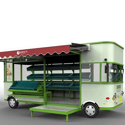2024 Meest populaire multifunctionele elektrische mobiele snackkar met aangepaste grootte