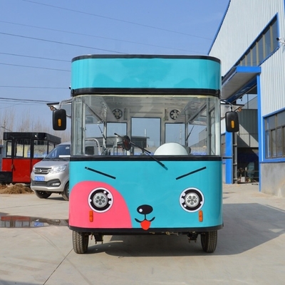 Street Foodtruck BBQ Fast Food Trailer Van Bakkerij Toepassingsvelden Volledige Keuken