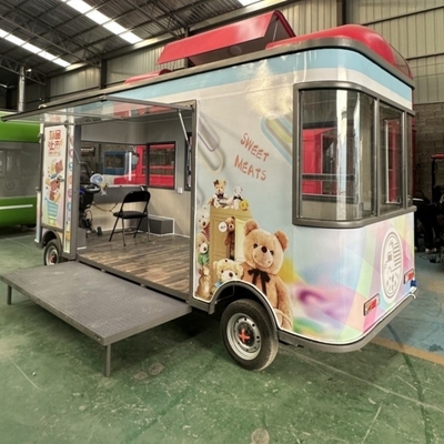 Kledingwinkels Mobiele keuken IJsconces Food Pizza Vending Catering Trailer Food Van