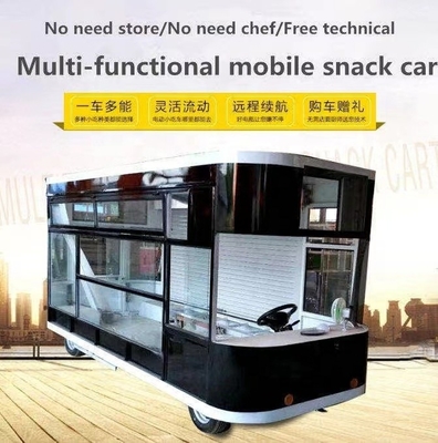 Foodtruck met elektrische energiebron en videotechnische ondersteuning