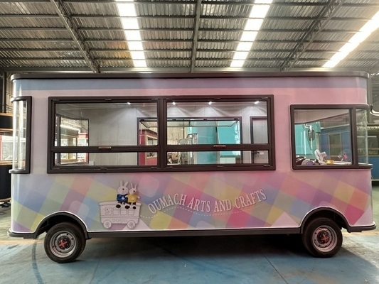 Kledingwinkels Mobiele keuken IJsconces Food Pizza Vending Catering Trailer Food Van