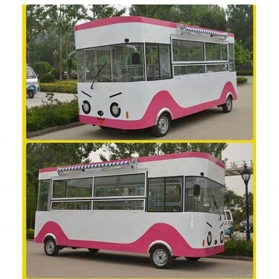 Outdoor Street Donut Fast Food mobiele foodcart trailer vrachtwagen met elektriciteitssysteem