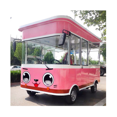 Leuke elektrische mobiele pizza food truck met apparatuur ideaal voor productie-installaties