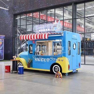 Voedsel- en drankproducten Super Performance mobiele voedselmandje met lage investering en water systeem