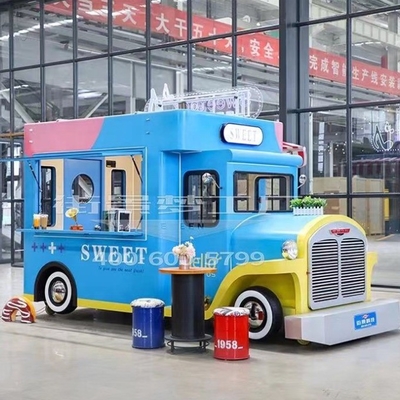 Voedsel- en drankproducten Super Performance mobiele voedselmandje met lage investering en water systeem