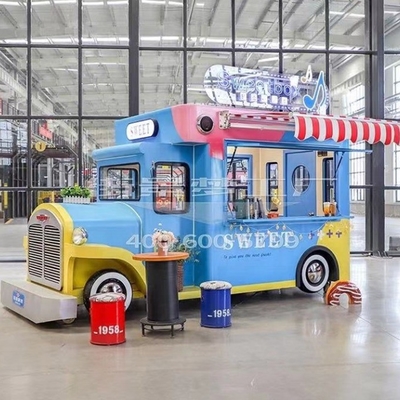 Voedsel- en drankproducten Super Performance mobiele voedselmandje met lage investering en water systeem