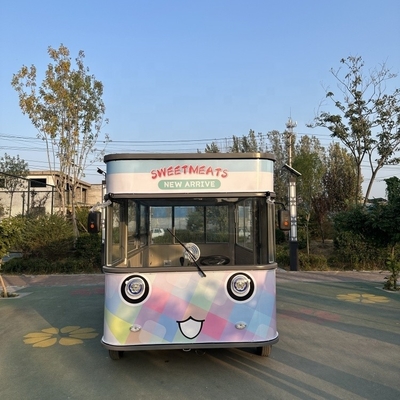 Functie: Overal heerlijk eten maken met innovatief ontwerp mobiele pizzawagen trailer