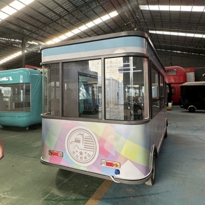 Functie: Overal heerlijk eten maken met innovatief ontwerp mobiele pizzawagen trailer