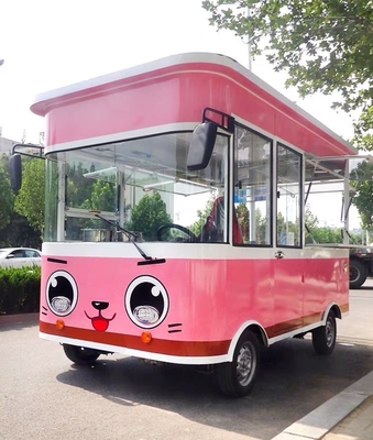 Variëteitsspecificaties Mobiele fastfoodtruck met aangepaste zwarte melk grondstof