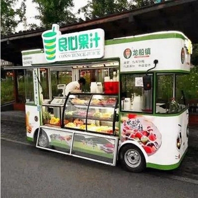 2020 USA Standard Mobile Hotdog Food Trucks met 1000 kg capaciteit en 24-uurs service