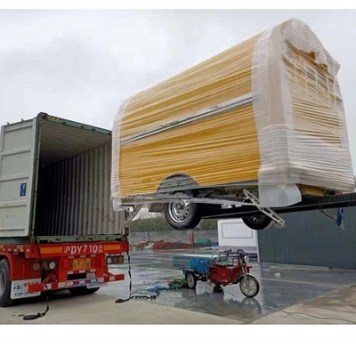 65 km/uur snelheid voor auto's sleepcamper bestelwagen apparatuur verkooptrailer gebruikersvriendelijk ontwerp