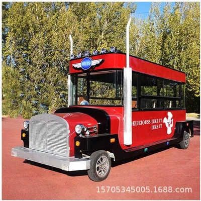 Outdoor Street Donut Fast Food mobiele foodcart trailer vrachtwagen met elektriciteitssysteem