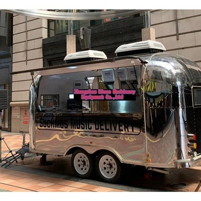 Na-service Video technische ondersteuning Elektrische foodtruck trailer met automatische functie Beste