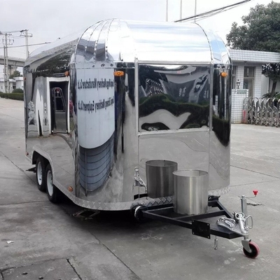 3 wielen food trailer low budget machine functie voor het maken van voedsel in beweging