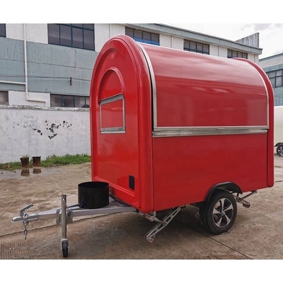3 wielen food trailer low budget machine functie voor het maken van voedsel in beweging