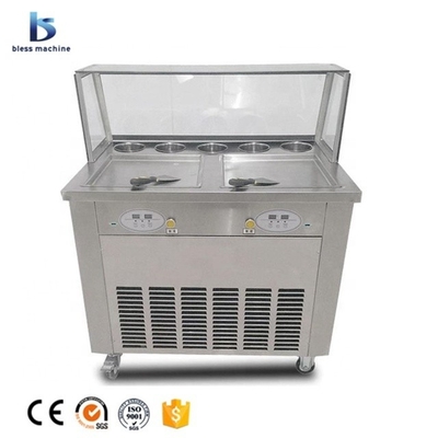 Elegante verschijning Elektrische gebakken yoghurt ijsrol met automatische functie