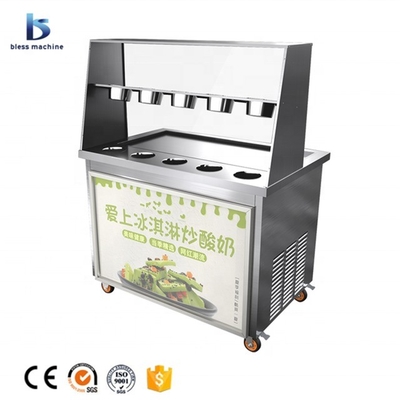 Elegante verschijning Elektrische gebakken yoghurt ijsrol met automatische functie