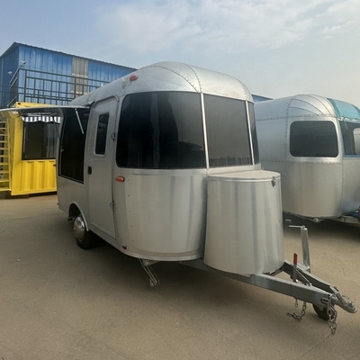 Elektrisch systeem voorzien Catering trailer roestvrij staal Food Van voor kledingwinkels