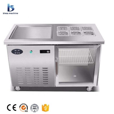 Temperatuursysteem Thaise gebakken ijsmachine met automatische ontdooiingsknop