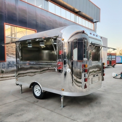 Gepersonaliseerde grootte Food Trailer voor gemakkelijke bediening en mobiele restaurant in de Filippijnen