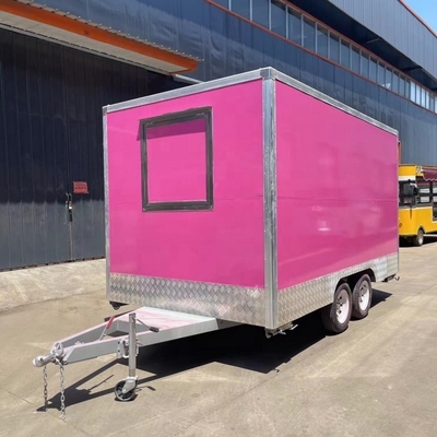 3000*2100*2500MM Spanning 110V/220V Pizza Truck Bbq Keuken Mobiele Fastfood Restaurant