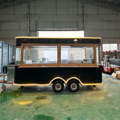 2023 Elektrische mobiele foodtruck met geverfde galvaniseerde plaat en rechtstreekse levering