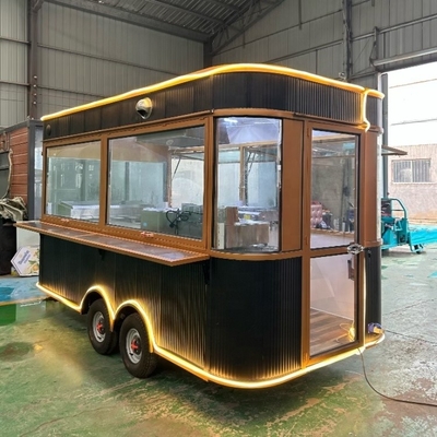 2023 Elektrische mobiele foodtruck met geverfde galvaniseerde plaat en rechtstreekse levering
