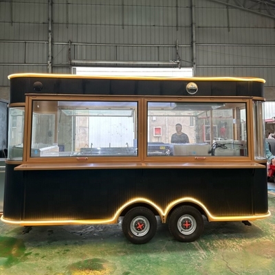 2023 Elektrische mobiele foodtruck met geverfde galvaniseerde plaat en rechtstreekse levering