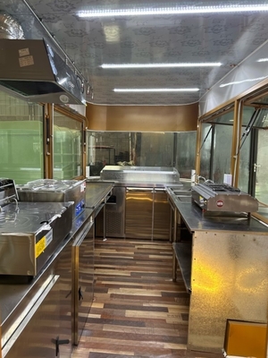 2023 Elektrische mobiele foodtruck met geverfde galvaniseerde plaat en rechtstreekse levering