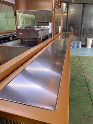 2023 Elektrische mobiele foodtruck met geverfde galvaniseerde plaat en rechtstreekse levering
