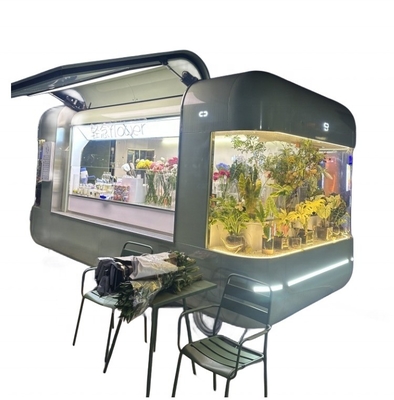 Fastfood Truck in Ghana Straat Mobiele catering Elektrische hotdog ijs Foodtruck