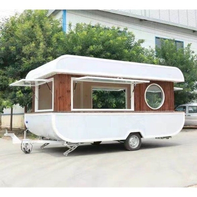 Mobiele foodtrailer uitgerust met L420cm*W180cm*H230cm airconditioner 10% korting