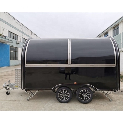Mobiele foodtrailer uitgerust met L420cm*W180cm*H230cm airconditioner 10% korting