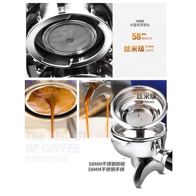 Super Performance Roestvrijstalen Koffiemachine met lage investering en 3000w vermogen