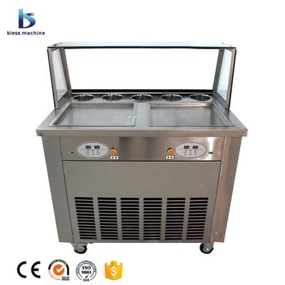 Thailand Mobiele voedselkar met bevroren yoghurtmachine en automatische ontdooiing