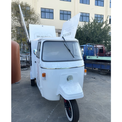 110v/220v Drie wielen elektrische driewieler Snack Food Truck voor mobiele verkoop
