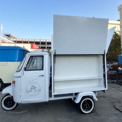 110v/220v Spanning Outdoor Fast Food Vending Cart voor mobiele keuken en straatvoeding