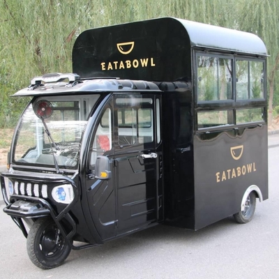 Roestvrij staal snack food catering truck voor duurzaam thuisbedrijf op de markt