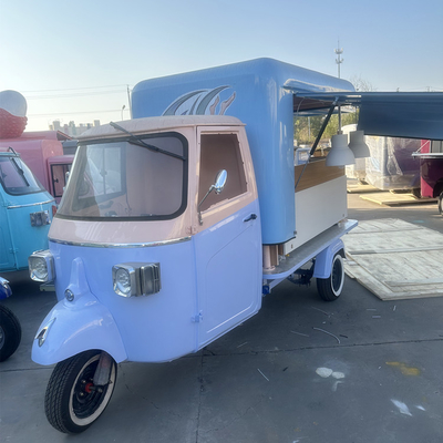 Op maat gemaakte apparatuur Modern Food Crepes Trailer voor de beste verkoop 35km-75km/h snelheid